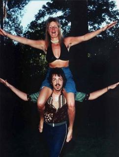 Linda McCartney feet photo 3