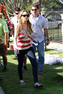 Lindsay Lohan feet photo thumbnail