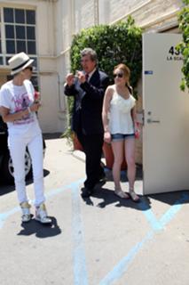 Lindsay Lohan feet photo thumbnail