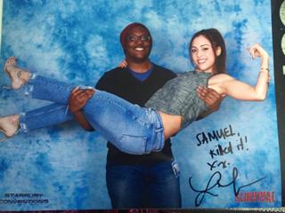 Lindsey Morgan feet photo thumbnail