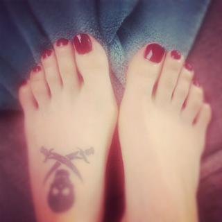 Linzey Cocker feet photo 13