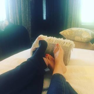 Lisa Faulkner feet photo 16