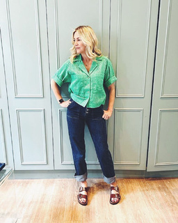 Lisa Faulkner feet photo 12