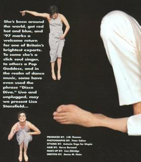 Lisa Stansfield feet photo 14