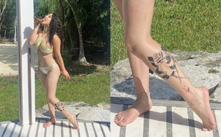 Lizbeth Rodríguez feet photo thumbnail