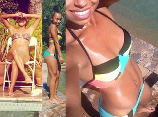 Logan Browning feet photo thumbnail