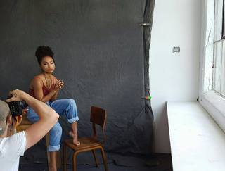 Logan Browning feet photo thumbnail