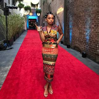 Logan Browning feet photo thumbnail