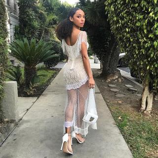 Logan Browning feet photo thumbnail