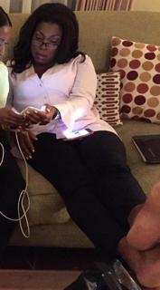 Lorraine Toussaint feet photo 10