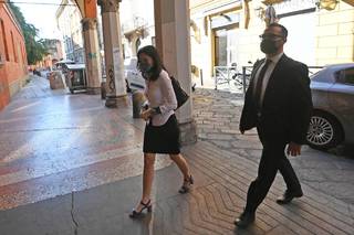 Lucia Azzolina feet photo 7