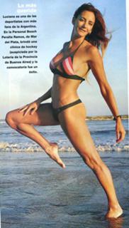 Luciana Aymar feet photo 1