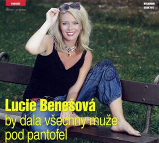 Lucie Benesová feet photo 2