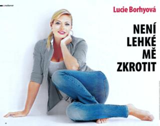 Lucie Borhyová feet photo 17