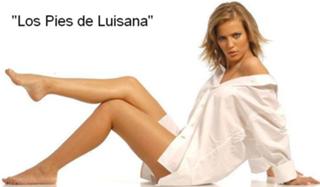 Luisana Lopilato feet photo thumbnail
