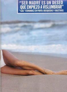 Luli Fernández feet photo thumbnail
