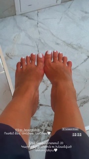 Lusine Hayrapetyan feet photo 3