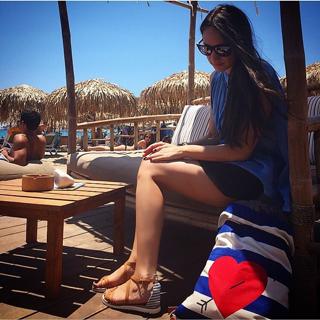 Lydia Papaioannou feet photo 13