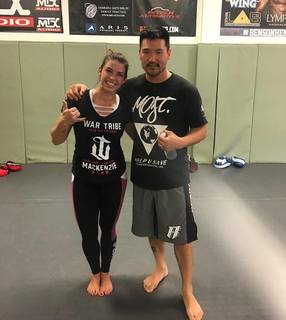 Mackenzie Dern feet photo thumbnail