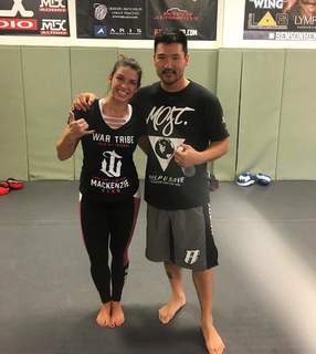 Mackenzie Dern feet photo thumbnail