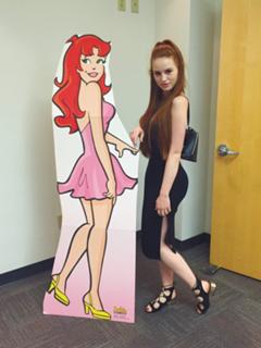 Madelaine Petsch feet photo thumbnail