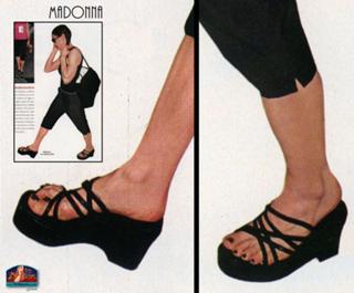 Madonna feet photo thumbnail