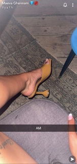 Maeva Ghennam feet photo 7