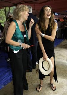 Maggie Q feet photo thumbnail