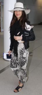 Maggie Q feet photo thumbnail