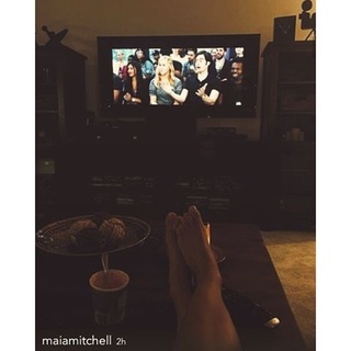 Maia Mitchell feet photo thumbnail