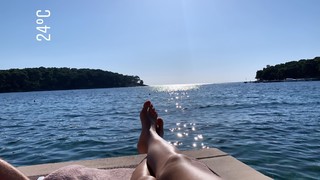 Maja Šuput feet photo 18