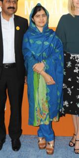Malala Yousafzai feet photo 2