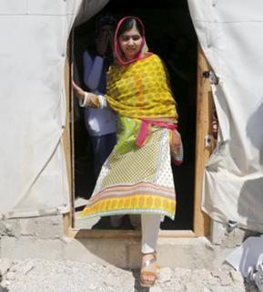 Malala Yousafzai feet photo 3