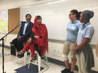 Malala Yousafzai feet photo 2