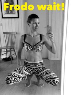Malin Wollin feet photo 2