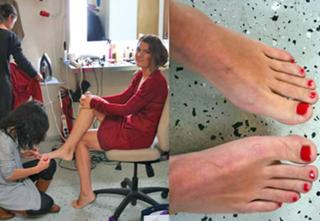 Malin Wollin feet photo 1