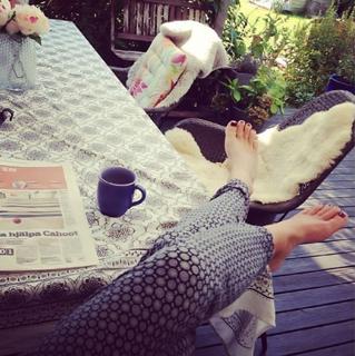 Malin Wollin feet photo 6