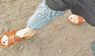 Malin Wollin feet photo 1
