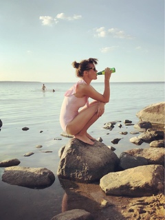 Malin Wollin feet photo 2