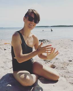 Malin Wollin feet photo 10