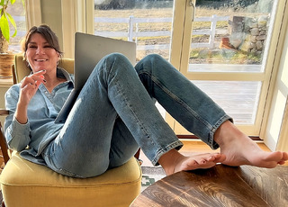 Malin Wollin feet photo 9
