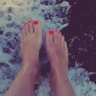 Malin Wollin feet photo 2