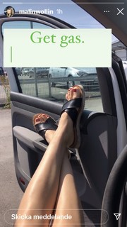 Malin Wollin feet photo 19