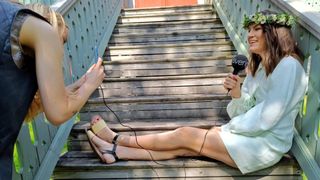 Malin Wollin feet photo 2