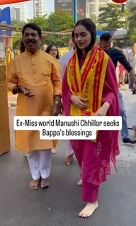 Manushi Chhillar feet photo thumbnail