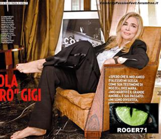 Mara Venier feet photo thumbnail