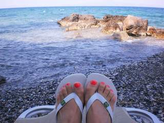 Maria Androutsou feet photo 15