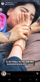 Maria Becerra feet photo thumbnail