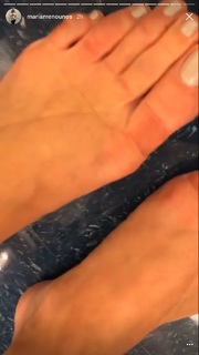 Maria Menounos feet photo thumbnail