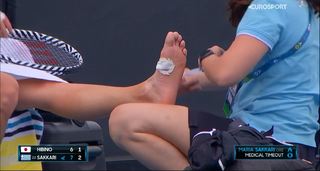 Maria Sakkari feet photo thumbnail